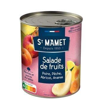 Fruits au sirop St Mamet Salade de fruits - 475g
