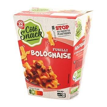 Fusili Côté Snack Pâtes Bolognaise - 300g