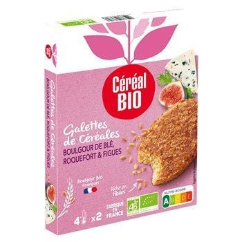 Galette Céréal Bio  Roquefort figue - 200g