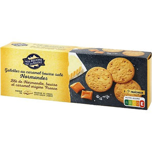 Nos Regions Normandie Caramel and Salty Butter Wafers 100g