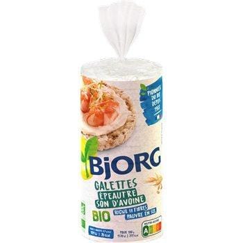 Galettes Bjorg Epeautre son d'avoine bio 130g