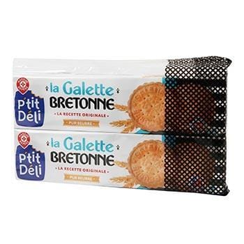 Galettes Bretonnes P'tit Déli Pur beurre 2x125g