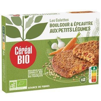 Cereal Bio Galettes de légumes spongieux 2x100g