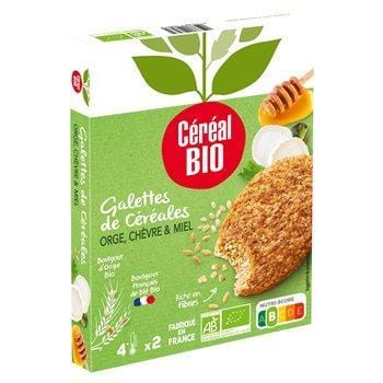 Galettes Orge Céréal Bio Chèvre Miel - 200g