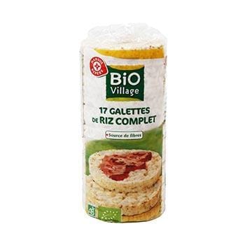 Galettes riz Bio Village Complet x17 130g