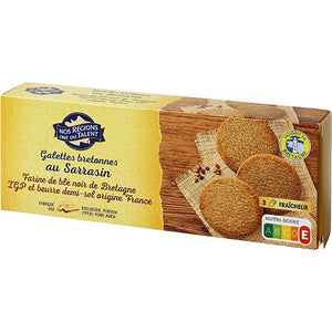 Nos Regions Biscuits Galettes Bretonnes Buckwheat 100g