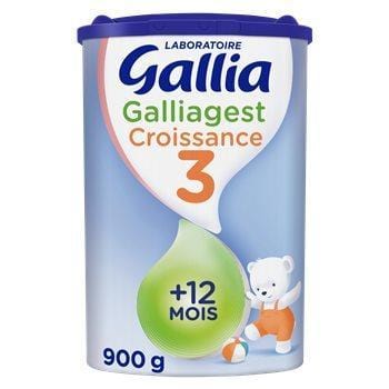 Galliagest croissance 3 Gallia Chocolat - Dès 10 mois - 400g