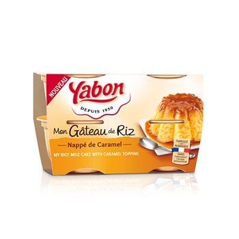 Gâteau de riz Yabon Nappage caramel - 4x125g