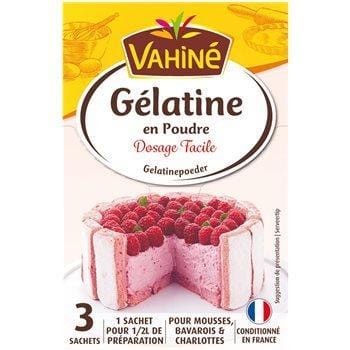 Gelatine Vahiné En poudre - 3 sachets - 18g