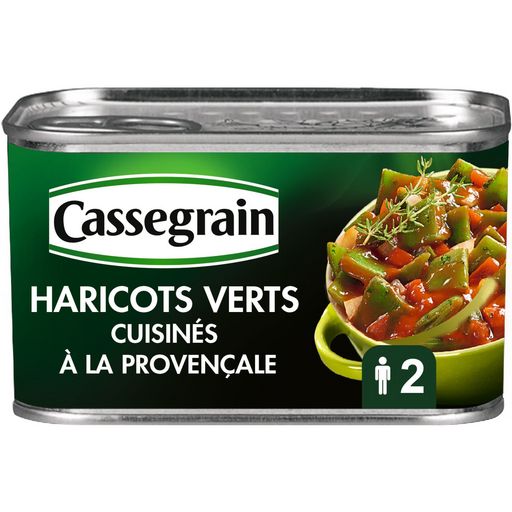 Cassegrain Haricot vert plats A la Provencale 375g