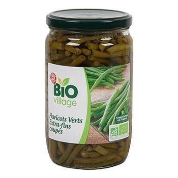 Haricots verts Bio Village 345g