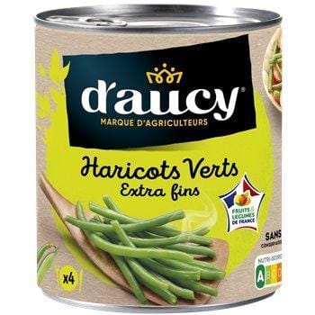 Haricots verts d'Aucy  Extra fins - 440g