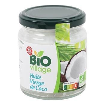 Bio Village Huile de noix de coco vierge biologique 200ml