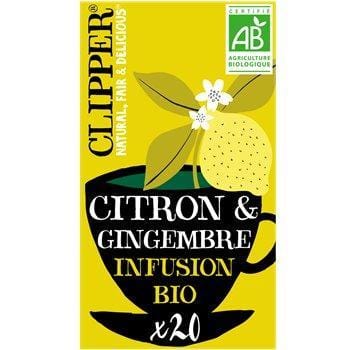Infusion Clipper Bio - Citron gingembre - 50g