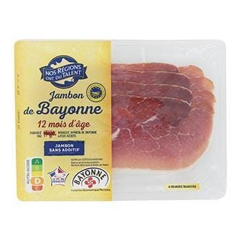 Jambon de bayonne Nos Régions ont du Talent 120g