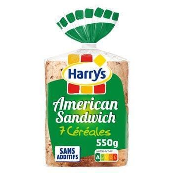 Harrys American Sandwich Céréales 550g