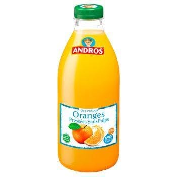 Jus d'oranges douces Andros 1L
