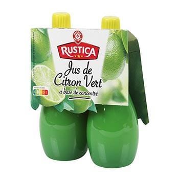 Jus de citron vert Rustica 2x12,5cll