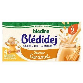 Lait Blédidej Blédina Caramel - dès 9 mois - 4x250ml