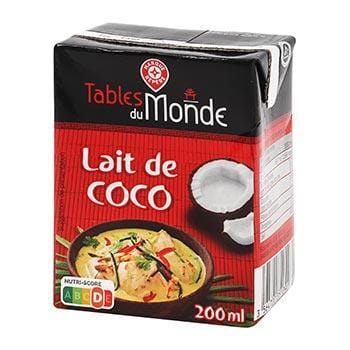 Lait coco Tables du Monde 200ml
