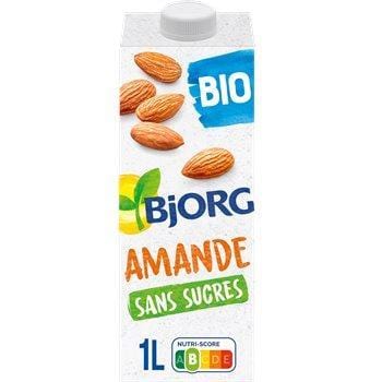 Lait d'amande Bio Bjorg Sans sucre - 1L