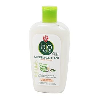 Lait démaquillant bio