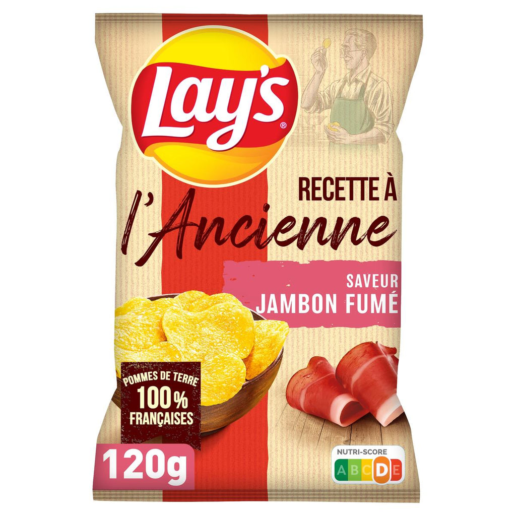Lay's Chips à l'Ancienne Jambon 120g