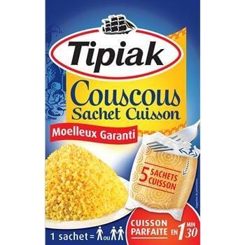 Tipiak Couscous Sachet Cuisson 5x100g