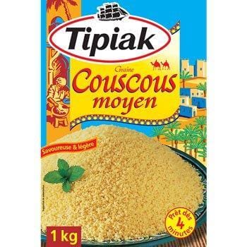 Tipiak Couscous Moyen 1kg