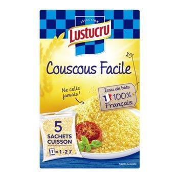 Lustucru Couscous Facile Sachet Cuisson  5x100g