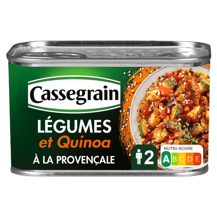Cassegrain Legumes Quinoa A la Provencale 375g