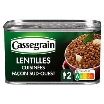 Cassegrain Lentilles Ã  la graisse de canard 410g