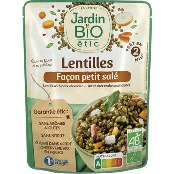 Lentilles Jardin Bio  Façon petit salé 250g