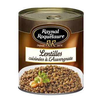 Lentilles Raynal et Roquelaure A l'auvergnate - 820g