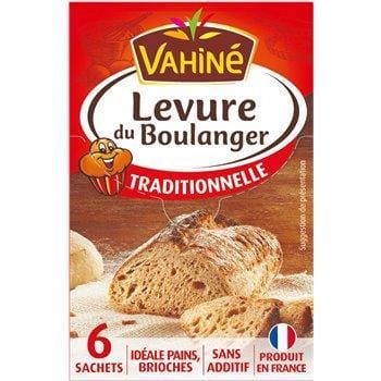 Levure boulanger Vahiné x6 -48g