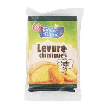 Levure chimique Tablier Blanc x6 sachets