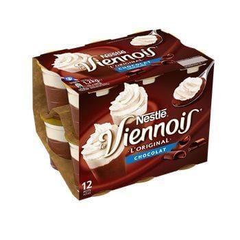 Nestlé Viennois Mousse Chocolat 12x100g