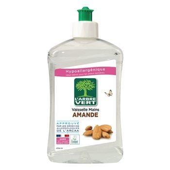 Liquide vaisselle Arbre Vert Ecolabel - Amande douce - 500ml