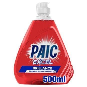 Liquide vaisselle Paic Excel+ Ultra brillance - 500ml