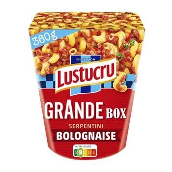 Lunch Box Fusilli Lustucru Pâtes Bolognaise - 360g