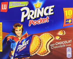 Lu Prince Pocket Fourré Chocolat 400g