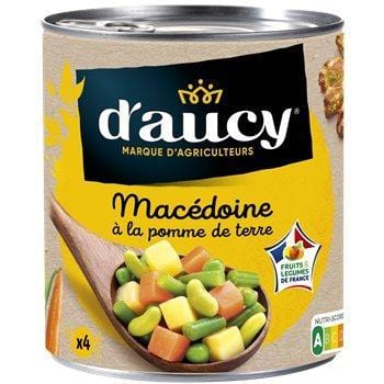 Macédoine de légumes D'Aucy Egouttée - 530g
