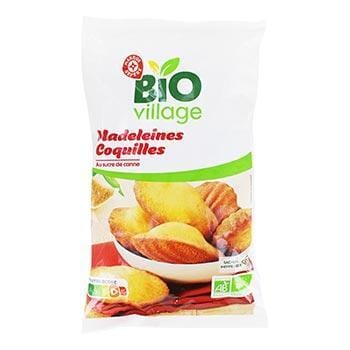 Madeleine coquille Bio Village 250g