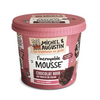 Mousse Michel et Augustin Chocolat Noir 245g