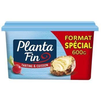 Margarine allegée Planta Fin 60% MG - 1/2sel - 600g