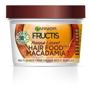 Masque Fructis Hairfood Lissant Macadamia - 390ml