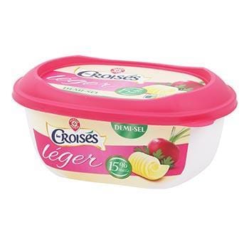 Matière grasse Les Croisés à tartiner 15%MG - 1/2 sel-250g