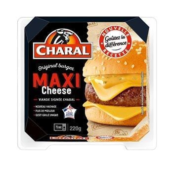 Maxi Cheese Charal Viande bovine française - 220g