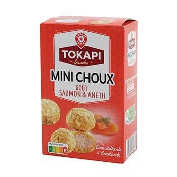 Mini choux Tokapi  Saumon/aneth - 60g