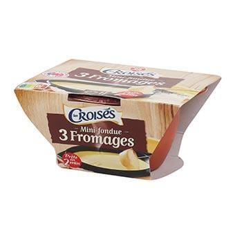 Mini fondue Les Croisés Aux 3 fromages - 150g